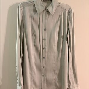 Ann Taylor Women's Light Blue Dress Shirt